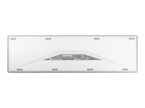 CHERRY DW 9100 SLIM Wireless Desktop USB Bluetooth white/silver rechargeable (FR)