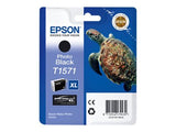 EPSON 5LB T1571 ink cartridge black standard capacity 1-pack blister without alarm