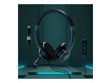 PORT DESIGNS Stereo Headset Active Office Usb Mic Office