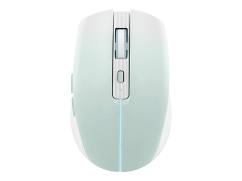 TNB GRADIENT - Dual connect rechargeable colorful wireless mouse - blue