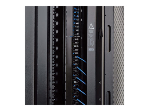 EATON TRIPPLITE 42U SmartRack Extra-Deep Server Rack 48p 1219mm Depth Doors & Side Panels Included