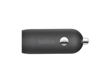 BELKIN BOOST CHARGE 20w USB-C PD Single Car Charger Black