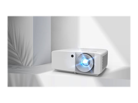 OPTOMA ZH420 FHD 1920x1080 4300lm Laser Projector 300 000:1 TR 1.12:1 1.47:1 2HDMI 1 RJ45 USB-A Power Audio 3.5mm 3Kg White
