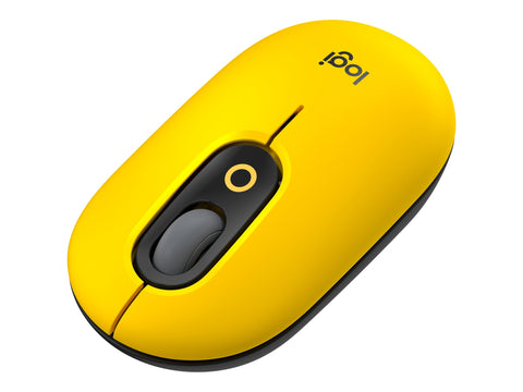 LOGITECH POP Mouse with emoji - Blast Yellow - Emea