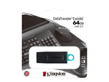 KINGSTON 64Go USB3.2 Gen1 DataTraveler Exodia Black + Teal