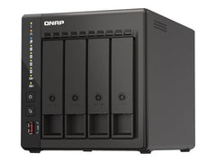 QNAP TS-453E-8G 4-bay desktop NAS Intel Celeron J6412 4C 2.0GHz burst 2.6GHz onboard 8Go RAM 2xHDMI 1.4b 2xM.2 2280 PCIe slots