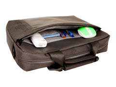 URBAN FACTORY New Generation Bag - Sacoche pour Portable 14P- Noir extérieur / Gris interieur