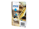 EPSON 1LB 16XL ink cartridge cyan high capacity 6.5ml 450 pages 1-pack RF-AM blister w/s
