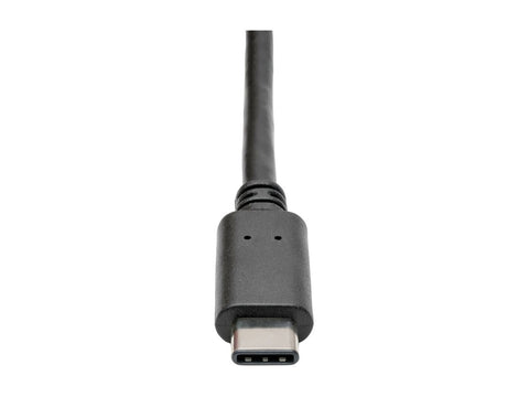 EATON TRIPPLITE USB-C to USB-A Adapter M/F USB 3.1 Gen 1 5Gbps Thunderbolt 3 Compatible 6-in. 15.24 cm