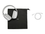 LOGITECH Zone Vibe 100 Headset full size Bluetooth wireless off-white