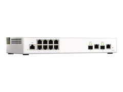 QNAP QSW-M2108-2C 8 port 2.5Gbps 2 port 10Gbps SFP+/ NBASE-T Combo web managed switch
