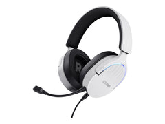 TRUST Casque micro FAYZO 7.1 USB pour PC & Console - White