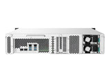 QNAP TS-832PXU-RP-4G 8-Bay rackmount NAS AL324 4Go DDR4 UDIMM RAM SATA 6Gb/s 2x 10GbE SFP+ 2x 2.5GbE 1x PCIe Gen2 x2 slot 250W
