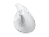 LOGITECH Lift for Business Vertical mouse ergonomic 6 buttons wireless Bluetooth 2.4 GHz Bolt USB receiver off-white