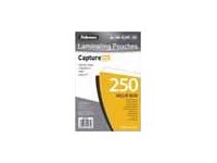 FELLOWES POCHETTES A PLASTIFIER 125MIC 250PC
