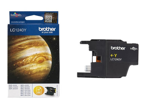 BROTHER LC-1240 cartouche d encre jaune haute capacité 600 pages pack de 1