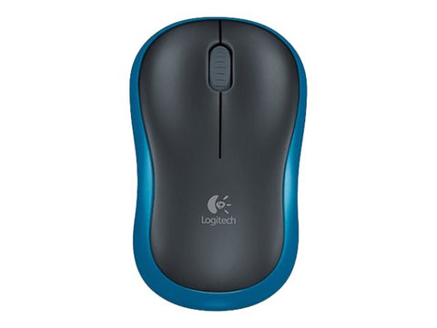 LOGITECH M185 Mouse optical wireless 2.4 GHz USB wireless receiver blue