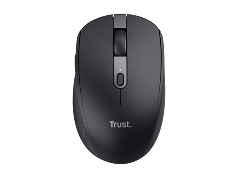 TRUST Souris sans fil OZAA Compact multi-connexion - Noire