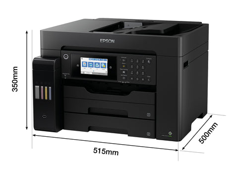 EPSON EcoTank ET-16655 MFP colour inkjet ITS A3 25ppm Print 550sheets USB LAN Wi-Fi Black
