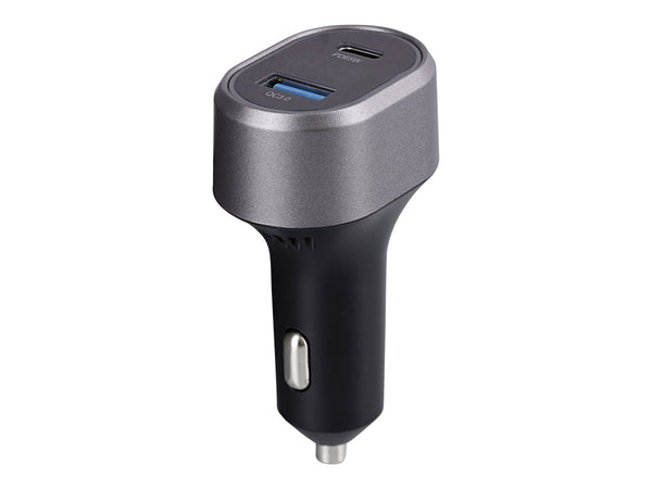 TNB 1x USB and 1x USB-C QC and PD 83W cigarette lighter charger