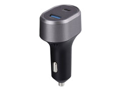 TNB 1x USB and 1x USB-C QC and PD 83W cigarette lighter charger
