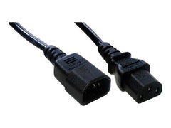 MCL Cordon secteur IEC mâle (C14) / femelle (C13) - 1m