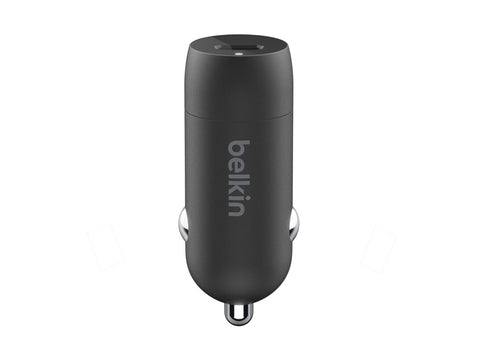 BELKIN 30W USB PD Car Charger With PPS W/PVC C-C 1M BLK