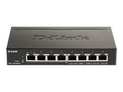 D-LINK 8-Port Layer2 PoE Smart Gigabit Switch 8x 10/100/1000Mbps TP RJ-45 PoE Port 802.3af/at Power-over-Ethernet up to 30 Watt