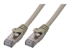 MCL CAT6A S/FTP LSZH Patch cable - 3m Grey