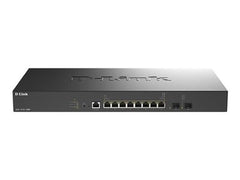 D-LINK Smart+ Switch Nuclias Connect L2+ 8 ports Multi-Gigabit POE++ 100M/1G/2.5G/5G/10G and 2 ports 10GbE SFP+