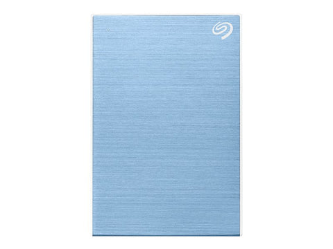 SEAGATE One Touch 1To External HDD with Password Protection Light Blue
