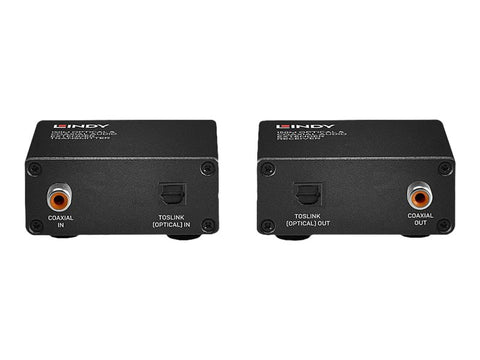 LINDY 150m Cat.6 Toslink optical & Coaxial Digital Audio Extender