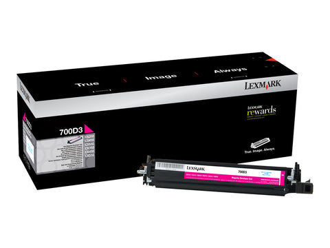 LEXMARK 700D3 développer magenta capacité standard 40.000 pages pack de 1