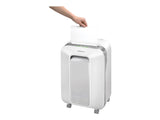 FELLOWES DESTRUCTEUR MICROSHRED LX201 BLANC COUPE MICROPARTICULES 230V EU