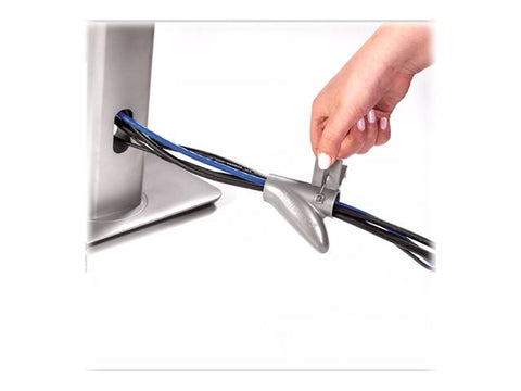 FELLOWES CableZip™ - Rassembleur de câbles - Gris