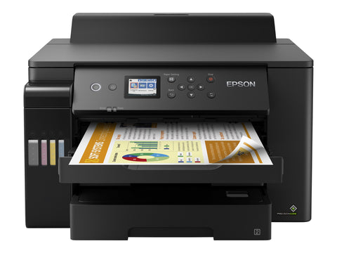 EPSON EcoTank ET-16150 Printer colour Duplex ink-jet A3 4800x1200dpi 25ppm mono/25ppm colour 550 sheets USB LAN Wi-Fi black