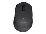 LOGITECH M280 Mouse right-handed optical 3 buttons wireless 2.4 GHz USB wireless receiver black