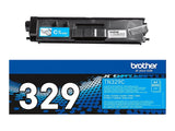 BROTHER TN-329C cartouche de toner cyan très haute capacité 6.000 pages pack de 1