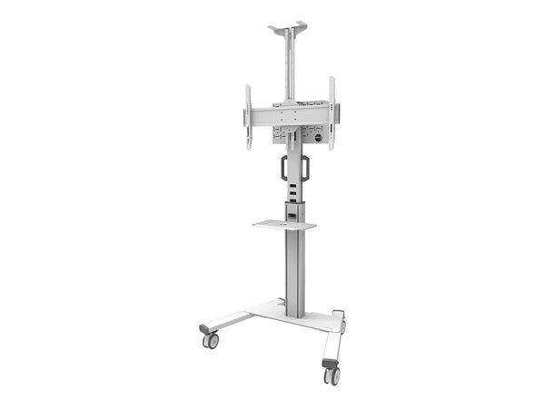NEOMOUNTS FL50S-825WH1 Support au sol mobile pour écran 37-75p - TÜV