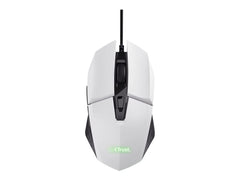 TRUST Souris gaming filaire FELOX rétroéclairée - Blanche