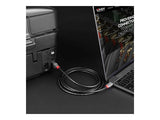LINDY 2m USB 2.0 Type C to B Cable Anthra Line