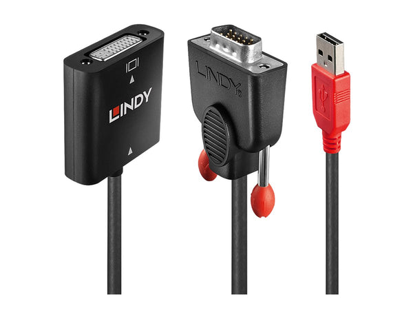 LINDY Convertisseur VGA vers DVI-D