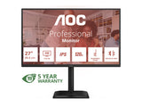 AOC 27E4U 27p FHD IPS 120Hz 4ms 300cd/m2 D-Sub HDMI DP Speakers Pivot