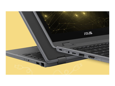 ASUS ExpertBook Flip BR1100FKA-BP1874XA Intel Celeron N4500 11.6p HD 8Go RAM 128Go SSD Intel Graphics W11P Gris 2 ans LOE nécessaire