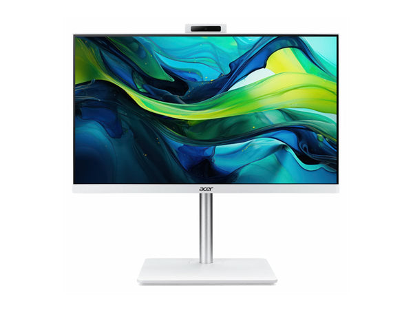 ACER Aspire C24-1800 Intel Core i3-1305U 23.8p FHD 8Go RAM 512Go SSD Intel UHD Graphics W11H Blanc 2 ans Ordinateur Tout en un Home