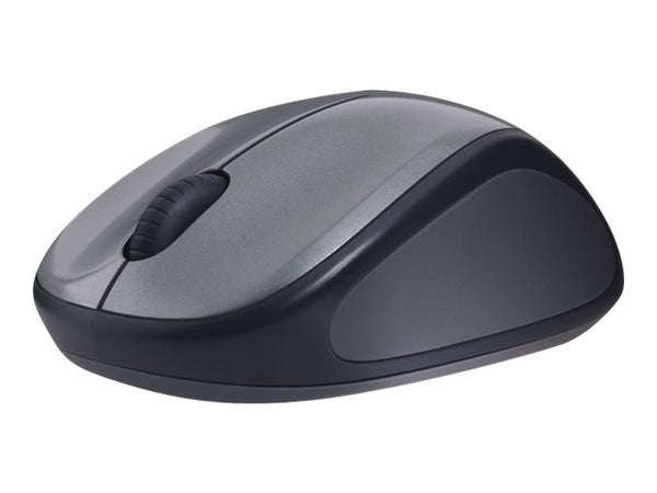 LOGITECH M235 Mouse right-handed optical wireless 2.4 GHz USB wireless receiver grey
