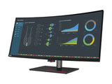 LENOVO ThinkVision P40w-20 - incurvé - 40p - WUHD 75 Hz - 4 ms - 2xThunderbolt 4, DisplayPort, HDMI -  Battery Charging 1.2