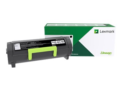 LEXMARK 502U cartouche de toner noir très haute capacité 20.000 pages pack de 1 retour program
