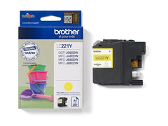 BROTHER LC221Y ink yellow 300 pages