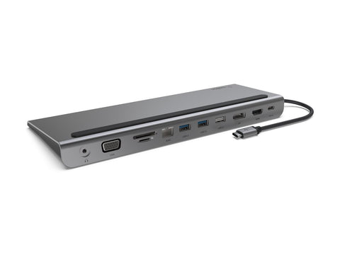 BELKIN Station daccueil USB-C Docking 2 écrans HDMI DP VGA 100W PD